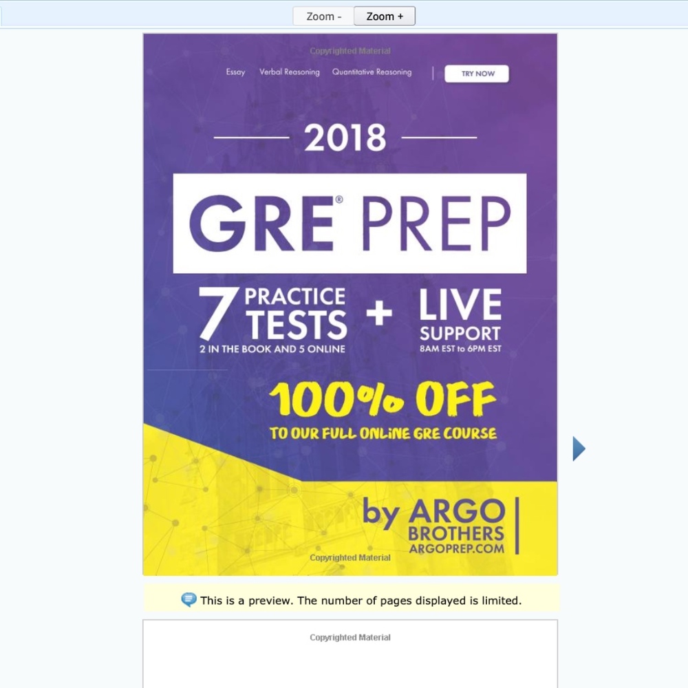 GRE Prep by Argo Brothers